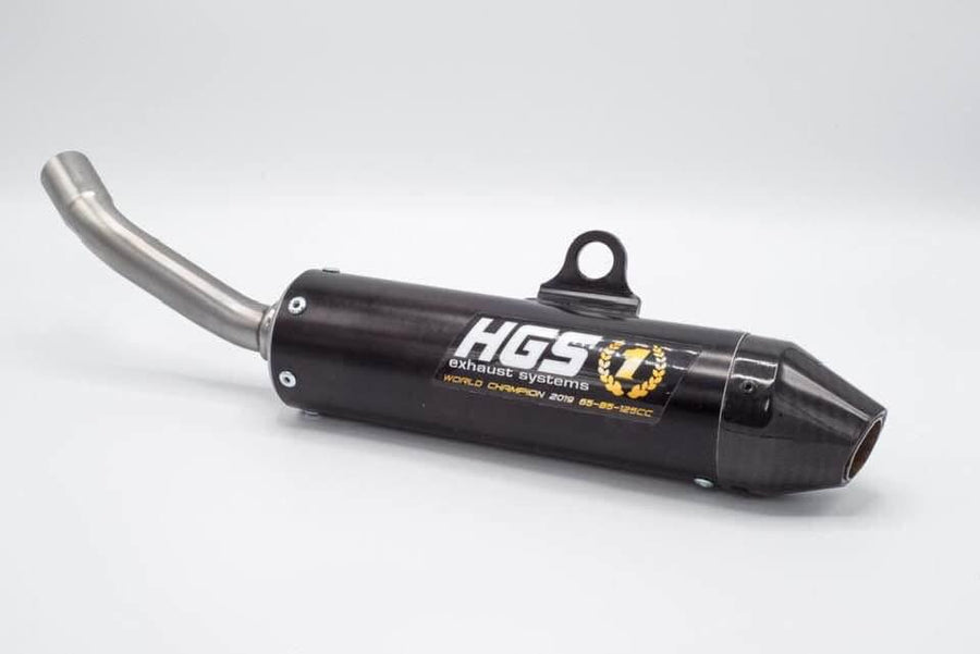 GAS GAS MC 125 [2024-2025] - Schalldämpfer mit Carbon-Endstück