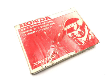 Honda XRV 750 Africa Twin RD07 [1993] - Fahrerhandbuch Bedienungsanleitung