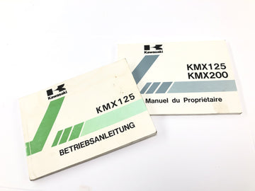 Kawasaki KMX 125 [1996] - bruksanvisning bruksanvisning servicebok