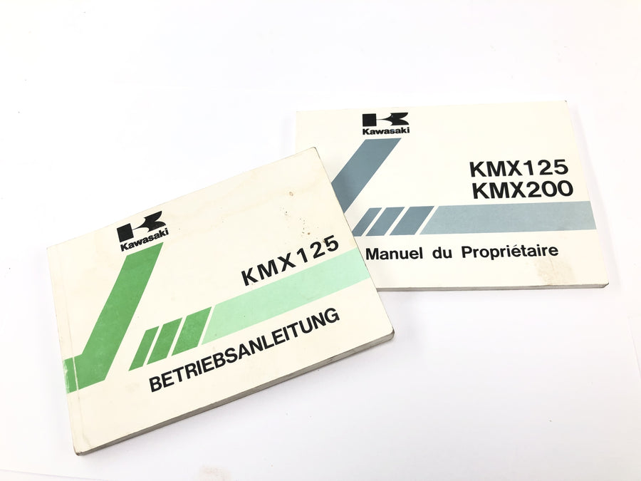 Kawasaki KMX 125 [1996] - bruksanvisning bruksanvisning servicebok