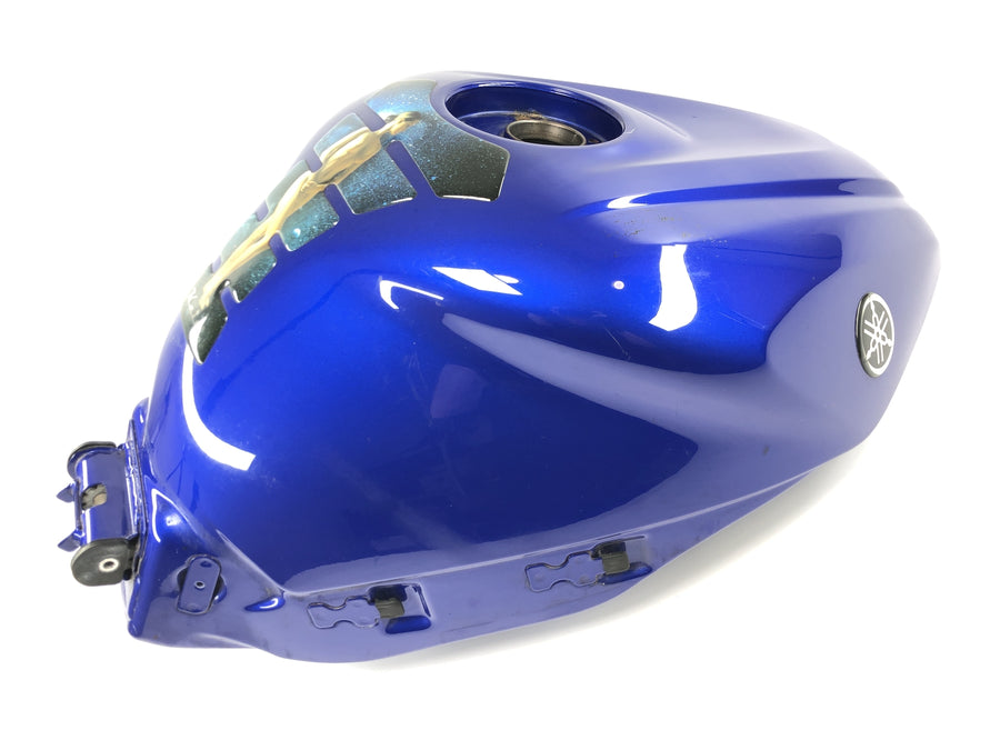 Yamaha YZF R1 RN09 [2002] - Tank bensintank bränsletank blå