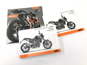 KTM Duke 690 A3 [2012] - Användarinstruktioner Bruksanvisning Användarinstruktioner