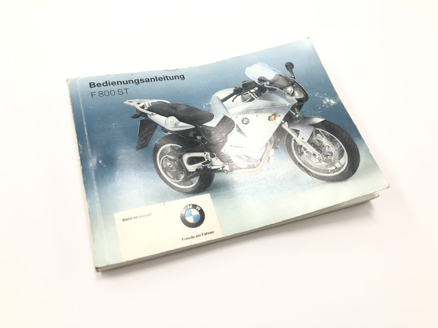 BMW F 800 ST E8ST [2007] - Bedienungsanleitung Handbuch Betriebsanleitung