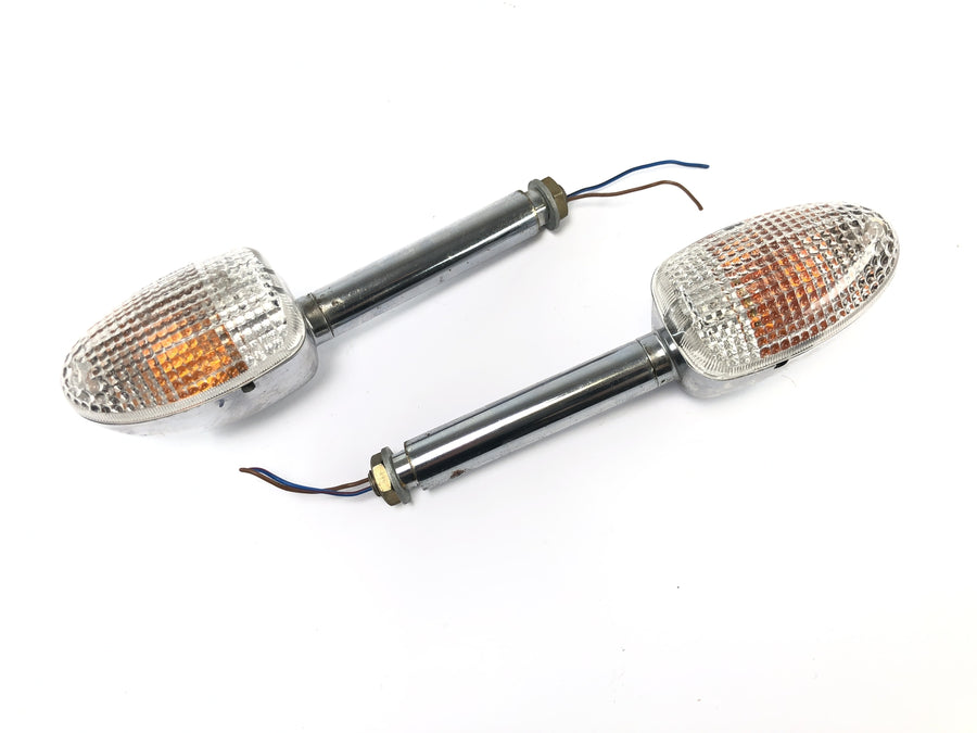BMW R 1200 C 259C [1998] - Blinkers blinkerpar framtill, kromhus orange