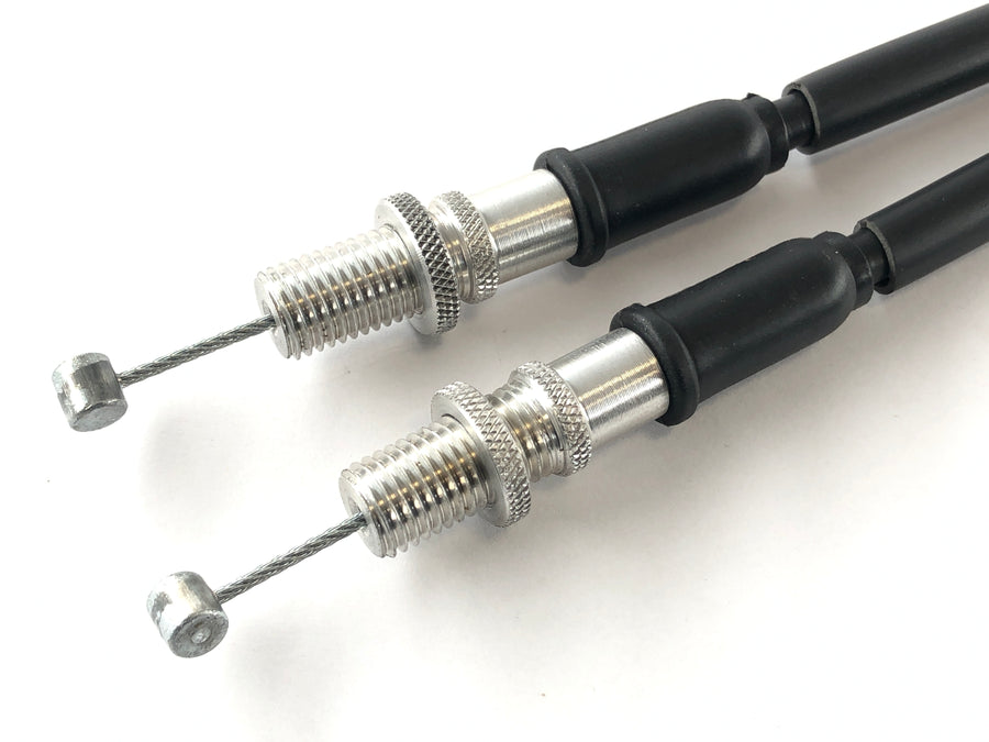 Kawasaki KLR 250 KL250D - throttle cables - reinforced version