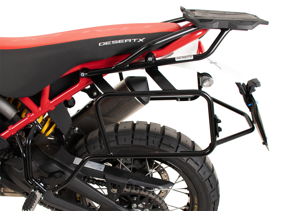 Hepco & Becker Smartrack-Heckträger für Ducati DesertX Rally (2024-2026) – im Komplettset enthalten