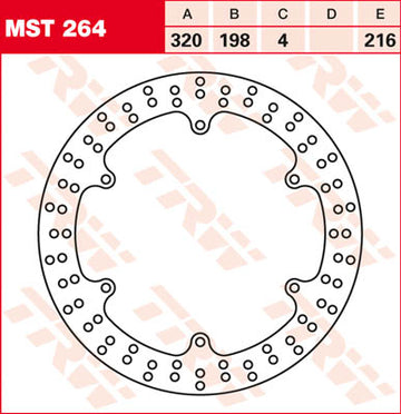 Yamaha XJ 900 S Diversion 4 KM [1995-2003] - Bremsscheibe starr
