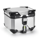 Toppfodral Trekker Outback EVO Monokey 42 liter - tillverkad av anodiserad aluminium, SMART SÄKERHETSLÅS