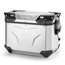 Sidofodral Trekker Outback EVO Monokey 48 liter - vänster, tillverkad av anodiserad aluminium, SMART SEC. LÅSA