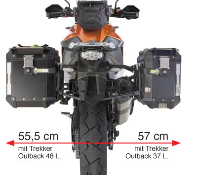 KTM Super Adventure S 1290 [2017–2020] – Stahlrohr-Seitenkofferträger Cam-Side