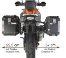 KTM Super Adventure S 1290 [2017–2020] – Stahlrohr-Seitenkofferträger Cam-Side