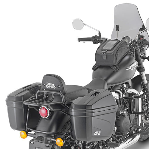 Royal Enfield Meteor 350 [GIVI] - sidofodralhållare för MONOKEY® eller RETRO FIT fodral