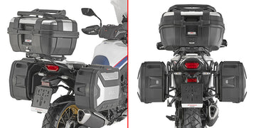 Honda XL 750 Transalp [GIVI] - sidofodral PL ONE-FIT för konfiguration av MONOKEY® sidofodral eller