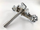 Harley Davidson FLST [1986-1990] - nedre trippelklämma för FL Softail krom-3
