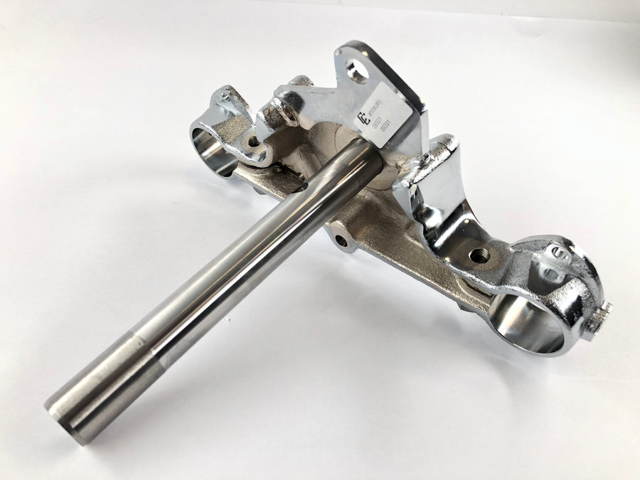 Harley Davidson FLST [1986-1990] - nedre trippelklämma för FL Softail krom