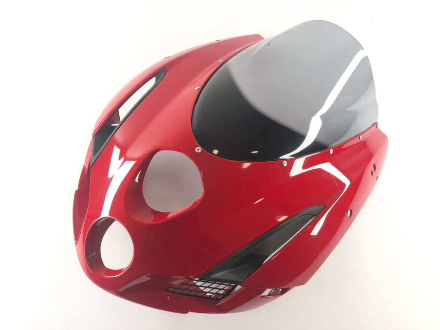Ducati 999 H4 [2003] - LAMP -beklädnadsbeklädnad på framsidan med vindrutan predikstol