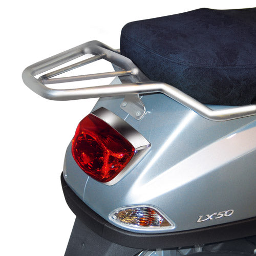 Piaggio Vespa LX 125 [2005–2014] – Topcaseträger Monolock, chrom