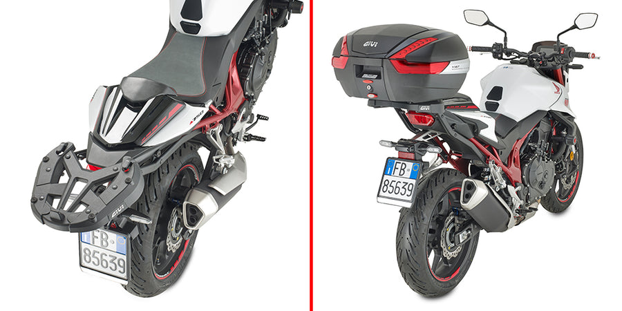 Honda CB 750 Hornet [2023-2025] - Toppväska för Monokey/Monolock, med M5-platta