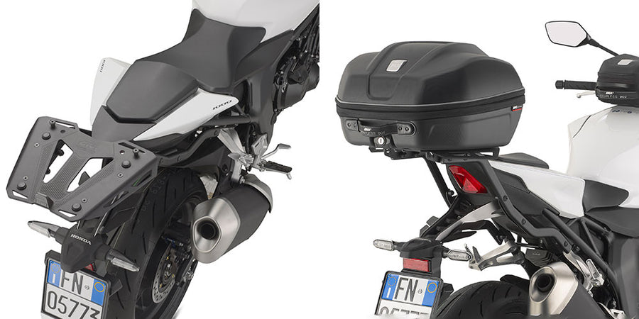 Honda CB 1000 Hornet [GIVI] - Topcase Träger für MONOKEY® oder MONOLOCK® Koffer zu montieren mit der MONOKEY® Platte M5