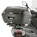 MBK Tryptik 125 [GIVI] - Topcase-hållare för MONOLOCK®-fodral, använd MONOLOCK®-plattan som ingår i fodralet