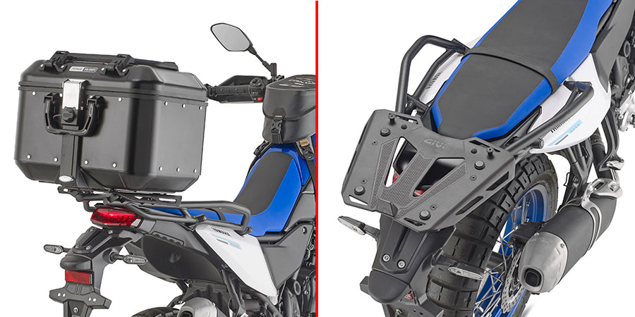 Yamaha Ténéré 700 Rally [GIVI] - Topcase Träger für MONOKEY® oder MONOLOCK® Koffer wird auch in Kombination mit dem vom