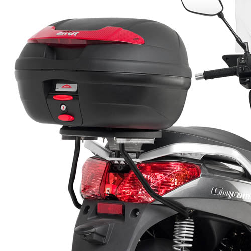SYM Citycom 300 [GIVI] - Topcasehållare för MONOLOCK® fodralpanel måste borras