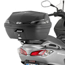 B37 BLADE Tech - Monolock Topcase mit Platte – schwarz matt / Max Zuladung 3 kg