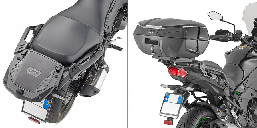 Kawasaki Versys 1000 [GIVI] - Topcasehållare för MONOKEY®-fodral med MONOKEY®-platta
