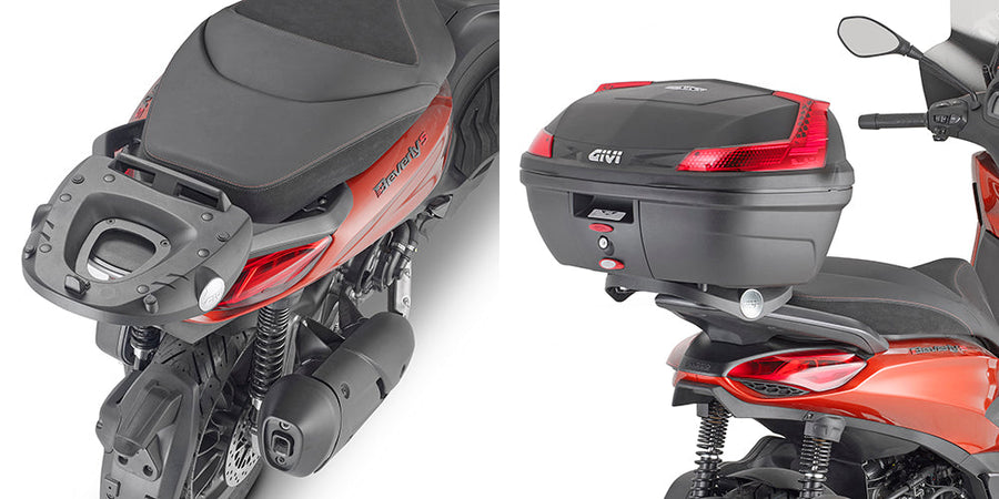 Piaggio Beverly 310 HPE [2021–2026] – Topcaseträger Monolock