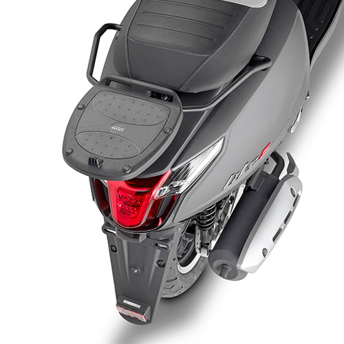 Kymco Like 50-125-150 [GIVI] - Topcase Träger für MONOLOCK® Koffer benutzen Sie die im Koffer mitgelieferte MONOLOCK®