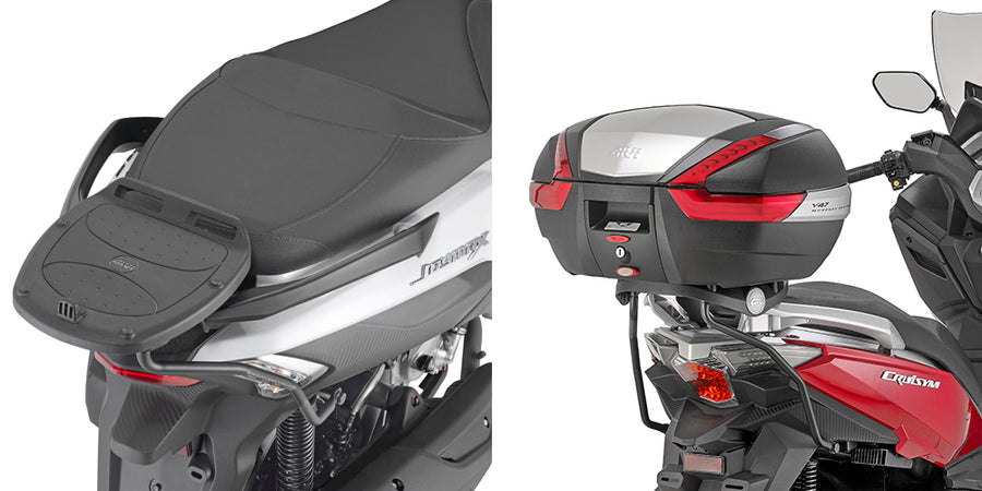 SYM Joymax Z 300 [GIVI] - Toppfodralhållare för MONOKEY®- eller MONOLOCK®-fodral som ska monteras med MONOKEY®-plattan M5
