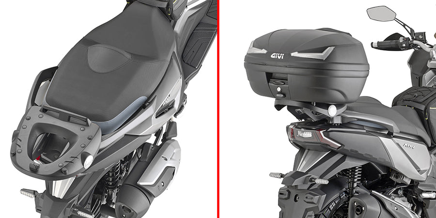 SYM ADX 300 [GIVI] - Topväska bärare för MONOKEY® eller MONOLOCK® fodral som ska monteras med MONOKEY® plattan M5