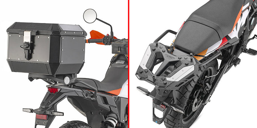 KTM 390 SMC R [2026] – Topcaseträger Monokey oder Monolock