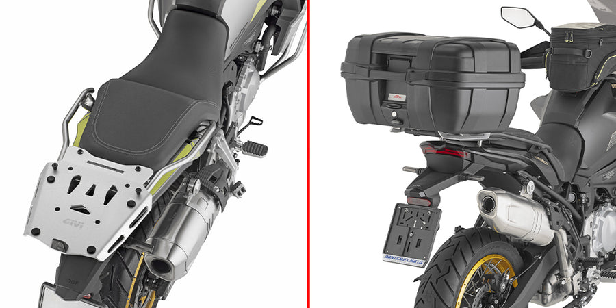 VOGE Valico 900 DSX [GIVI] - Träger aus eloxiertem Aluminium für MONOKEY® Koffer max