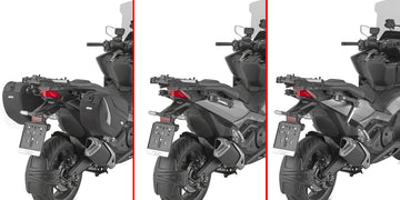 Honda X-ADV 750 [GIVI] - Ett par specifika infällbara stealth-fästen gjorda av teknopolymer förstärkt med glasfiber