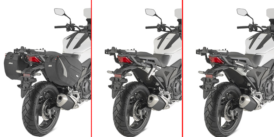 Honda NC 750 X [GIVI] - Ett par specifika infällbara stealth-fästen gjorda av teknopolymer förstärkt med glasfiber