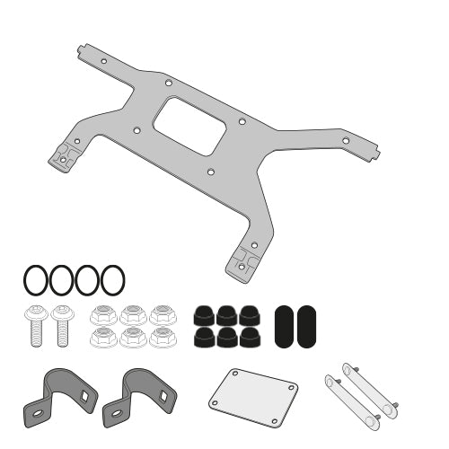 Honda CRF 1100 L Africa Twin [GIVI] - Kit für die Montage der S250 Tool Box an PLO1178MK