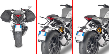 Triumph Speed ​​​​Triple 1200 RS [GIVI] - Spacer för REMOVE-X avtagbar för sadelväskor
