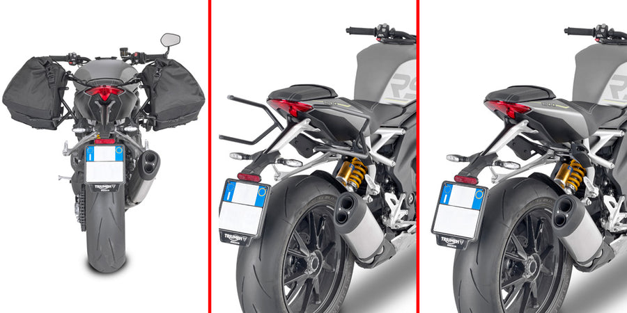 Triumph Speed ​​​​Triple 1200 RS [GIVI] - Spacer för REMOVE-X avtagbar för sadelväskor
