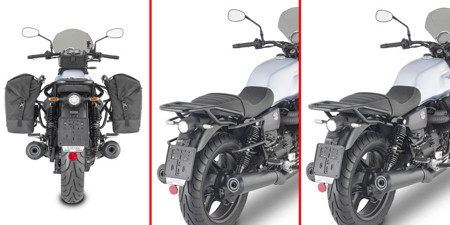 Moto Guzzi V7 850 Special [2021–2026] – REMOVE-X Abstandshalter, abnehmbar für Satteltaschen