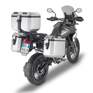 Trekker 36 Dolomiti ALU-Koffer Satz Monokey – schwarz, 36 L Volumen