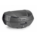 V49 AIR Monokey toppfodral med Wingflow-system – svart, med tonad reflektor, 49 liter