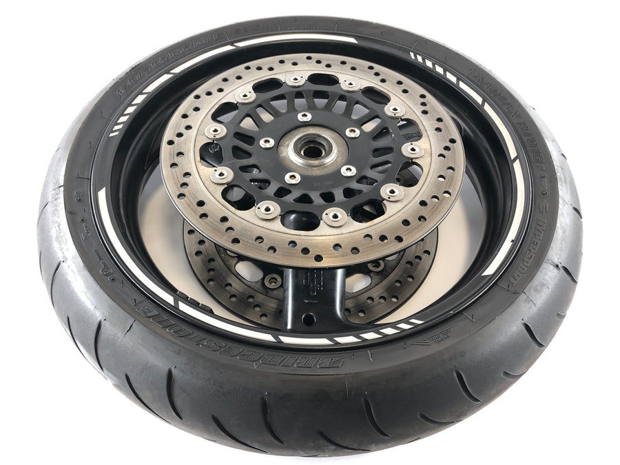 Triumph Daytona 955i T595N [2001] - Framhjulets hjulkant
