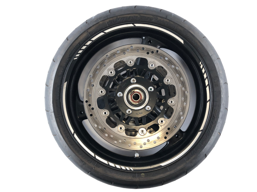 Triumph Daytona 955i T595N [2001] - Framhjulets hjulkant