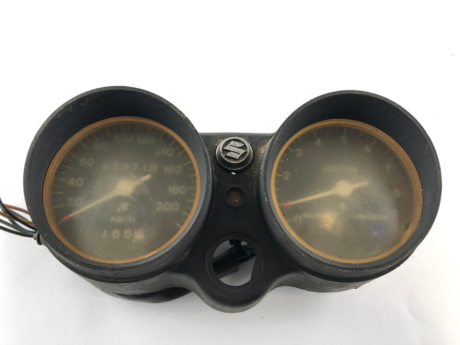 Suzuki GT 500 [GT 500] - Speedometer cockpit instruments