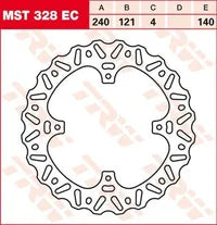 Red Moto CRF 450 R Motocross [2020] - Wave® bromsskiva – bild 8