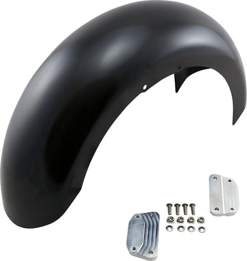 harley davidson dyna [KLOCK WERKS] - Hugger Series framskärm med monteringsblock för Softail/Dyna