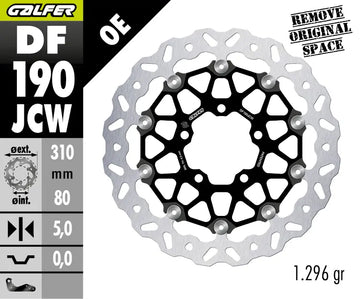 Kawasaki Gtr 1400 ABS [2017-2023] - BRAKE DISC FLOATECH WAVE – Bild 1