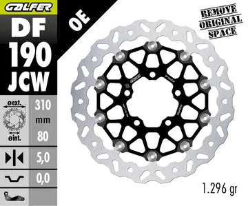 Kawasaki Gtr 1400 ABS [2017-2023] - BRAKE DISC FLOATECH WAVE – Bild 2