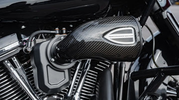 harley davidson touring [PERFORMANCE MACHINE (PM)] - C4-serien kolfiber luftfiltersats - 0